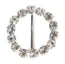 Diamante Buckle - Round